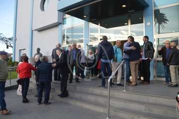 Nueva Canarias llena el aforo en la presentación de su candidatura al Ayuntamiento de Telde (Foto TA)